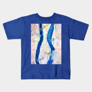 dragonfly stream Kids T-Shirt